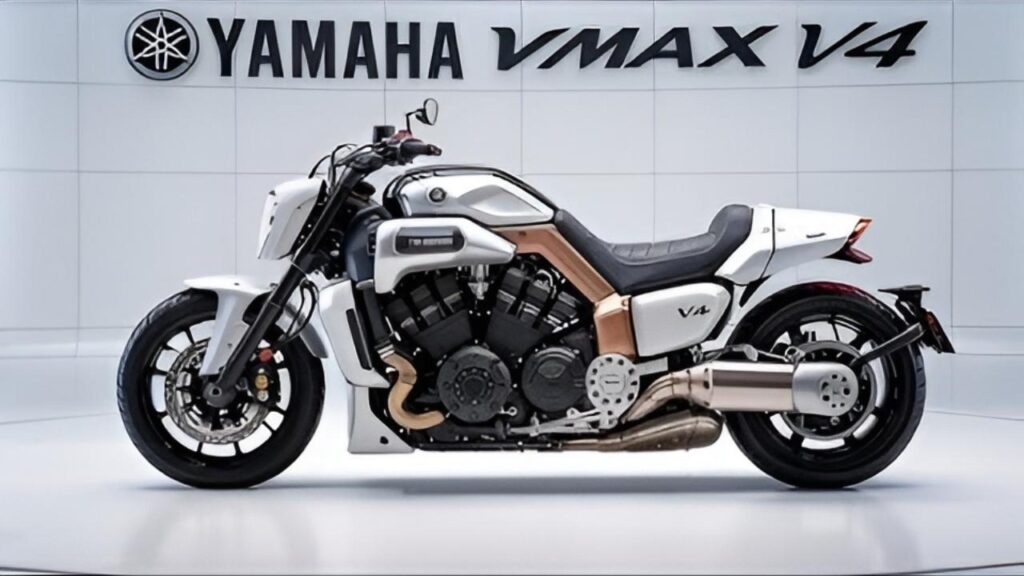 Yamaha VMAX V4 2026: potencia extrema y diseño legendario